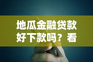地瓜金融贷款好下款吗？看看这6个征信黑户口子能贷款怎么样