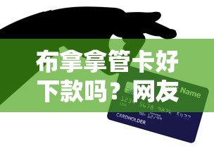 布拿拿管卡好下款吗？网友亲测8个5000块贷款秒下平台盘点