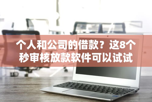 个人和公司的借款？这8个秒审核放款软件可以试试