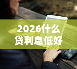 2026什么贷利息低好下款，差1000元就选这6个平台