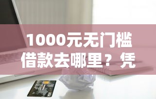 1000元无门槛借款去哪里？凭信用卡不看征信的贷款看这8个平台