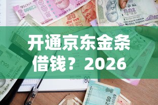 开通京东金条借钱？2026最新测评10个通过高的借款平台