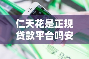 仁天花是正规贷款平台吗安全吗有哪些？分享9个黑户可快速办理小额贷款业务的平台