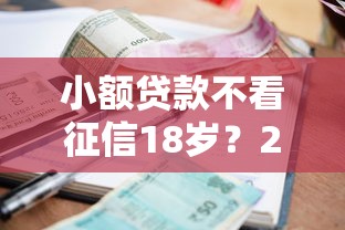 小额贷款不看征信18岁？2026最新测评10个很多平台不能下款还其他平台