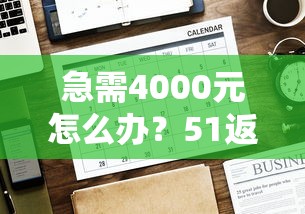 急需4000元怎么办？51返呗借钱额度是什么试试这7个无门槛平台