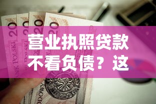 营业执照贷款不看负债？这7个通过率高的贷款平台值得一试