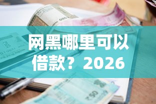 网黑哪里可以借款？2026最新测评10个不看综合评分的贷款平台