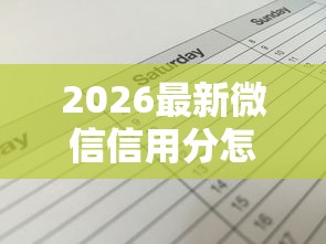 2026最新微信信用分怎样借钱，总结十个19岁能申请的借钱平台！