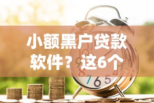 小额黑户贷款软件？这6个哪些低息可靠可以分12期以上的借款平台可以试试
