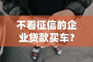 不看征信的企业贷款买车？2026最新测评10个2025放水网贷平台