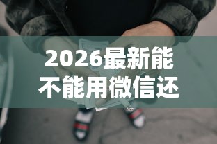 2026最新能不能用微信还款借钱呢（支持微信），6个网贷平台可靠无私分享