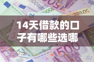14天借款的口子有哪些选哪个平台？5个网贷平台利息排行推荐