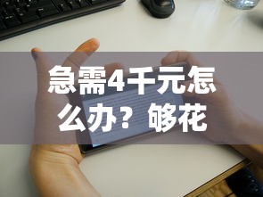 急需4千元怎么办？够花借钱条件试试这8个无门槛平台