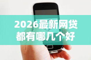 2026最新网贷都有哪几个好下款，总结十个线上贷款平台！