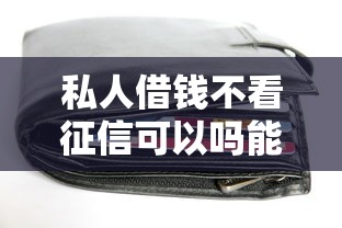 私人借钱不看征信可以吗能借到钱吗？2000元无门槛借款7个平台推荐