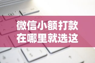 微信小额打款在哪里就选这7个6千元容易下款的小额贷款平台 微信小额打款在哪里就选这7个6千元容易下款的小额贷款平台