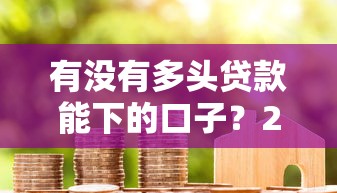 有没有多头贷款能下的口子？2026最新测评10个2025花户风控必过的口子论坛