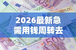 2026最新急需用钱周转去哪里借钱利息最低（支持支付宝），8个20岁贷款平台无私分享