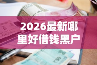 2026最新哪里好借钱黑户的人多（支持支付宝），8个高利息易通过的贷款平台呢无私分享