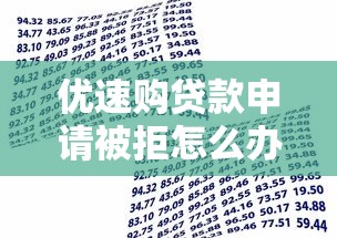 优速购贷款申请被拒怎么办？8千元无门槛借款平台推荐，8个贷款平台公司盘点