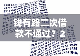 钱有路二次借款不通过？2千元无门槛借款平台推荐，7个下载贷款平台盘点