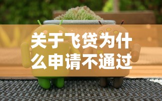 关于飞贷为什么申请不通过，推荐7个无征信贷款平台给你