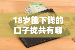 18岁能下钱的口子拢共有哪些选择？6个企业网贷平台详解