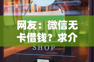 网友：微信无卡借钱？求介绍几款容易过的贷款平台
