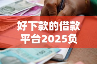 好下款的借款平台2025负债高的话，可以看看这5个正规贷款平台