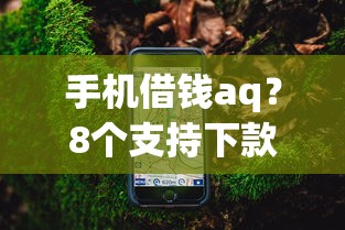 手机借钱aq？8个支持下款到微信的跟安逸花一样容易通过审核的软件